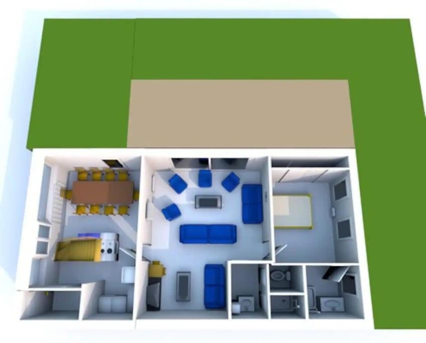 Maison Lumineuse Et Spacieuse Avec Terrain Ла Бурбул Екстериор снимка
